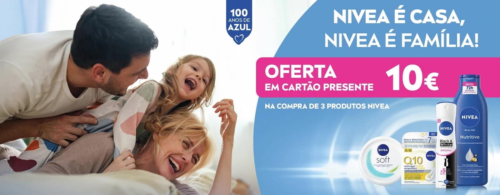 Ganha 10€ com Nivea