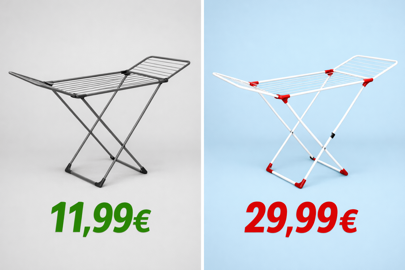 Poupar na compra de estendal