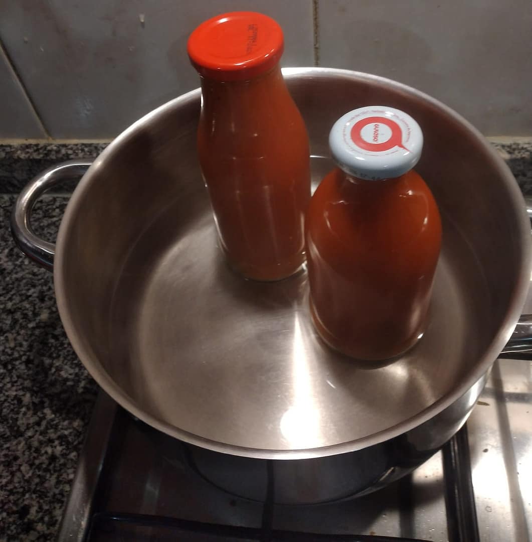 Polpa de tomate sem congelar