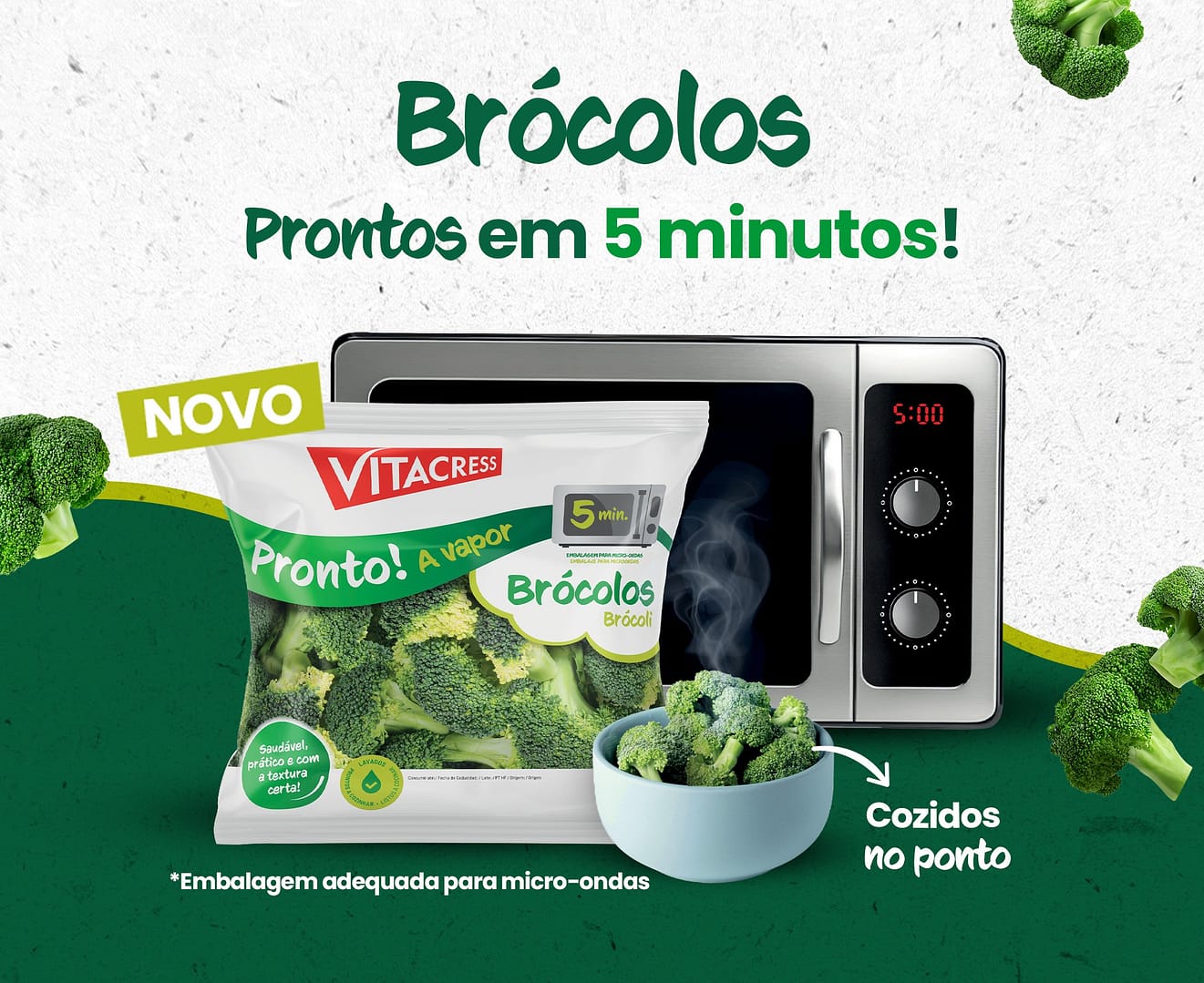 Experimente Grátis Brócolos Vitacress