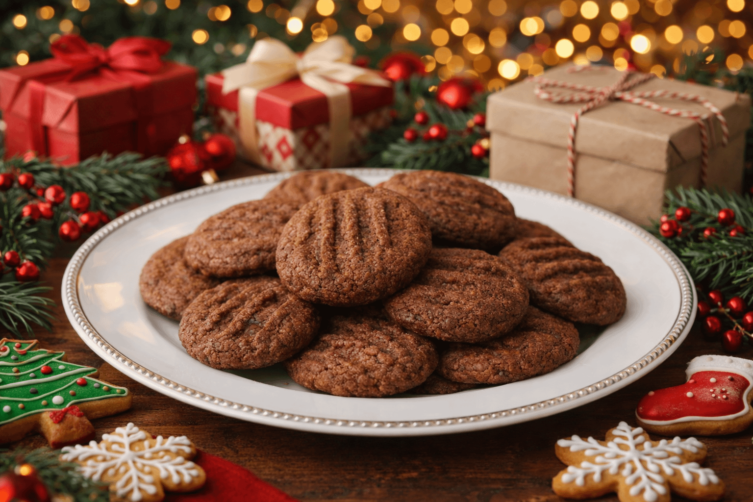 Sugestão para o Natal – Biscoitos de cacau