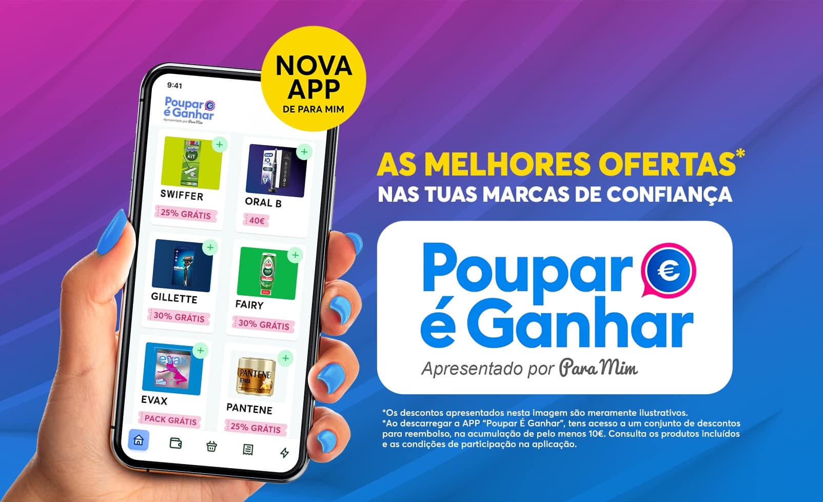 Ofertas App Poupar é Ganhar