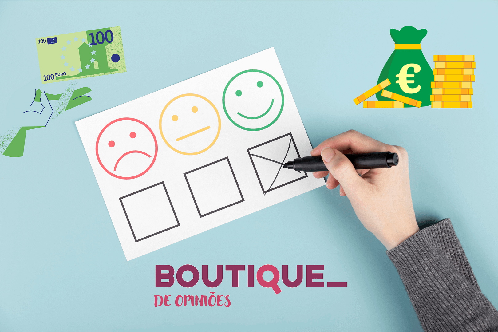 Boutique de Opiniões - Um novo site que te paga pela opinião