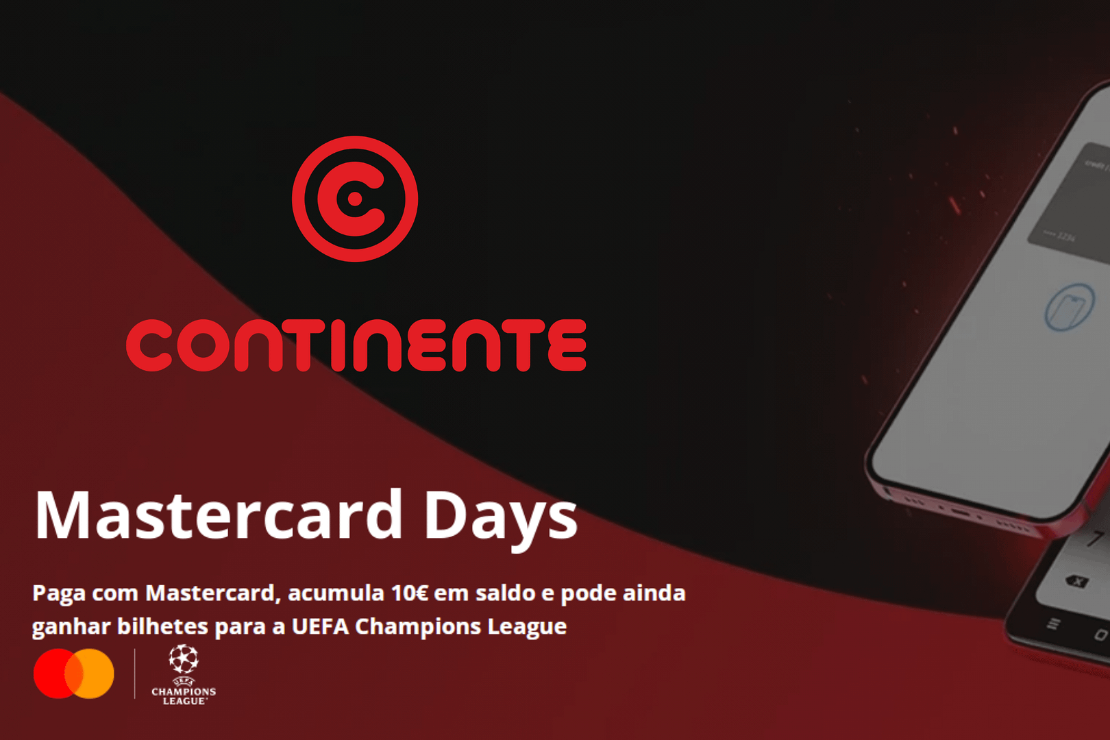 Mastercard Days – Recebe 10€ em Cartão Continente