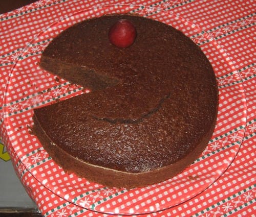 Bolo de chocolate e curgete
