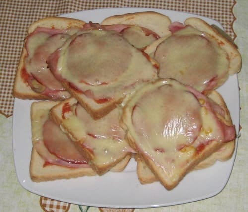 Mini-pizzas rápidas