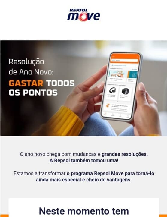 Gasta os teus Pontos Repsol Move